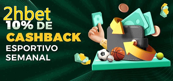 10% de bônus de cashback na 2hbet